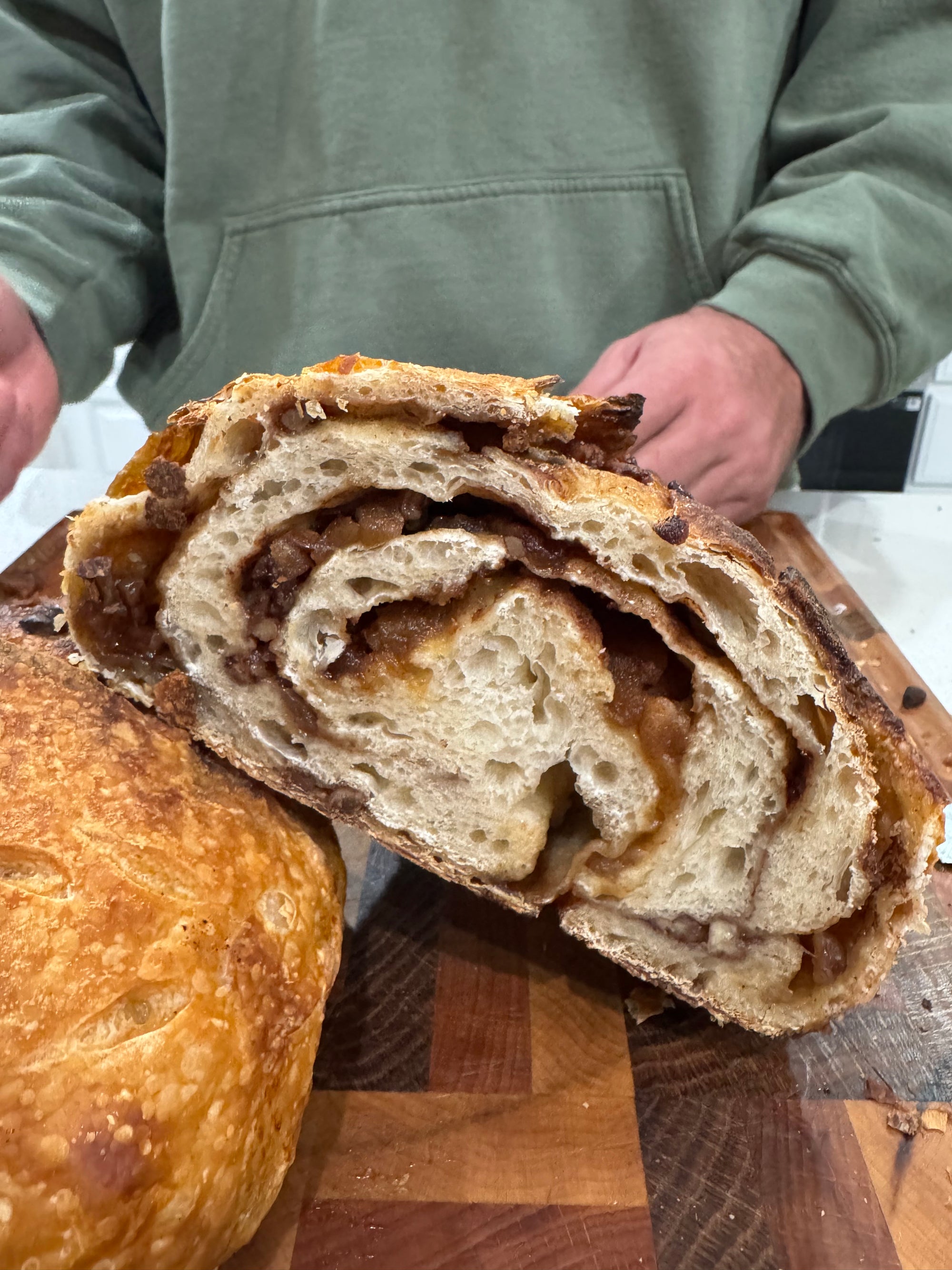 The Honeycrisp - Apple Cinnamon Sugar Pecan Sourdough