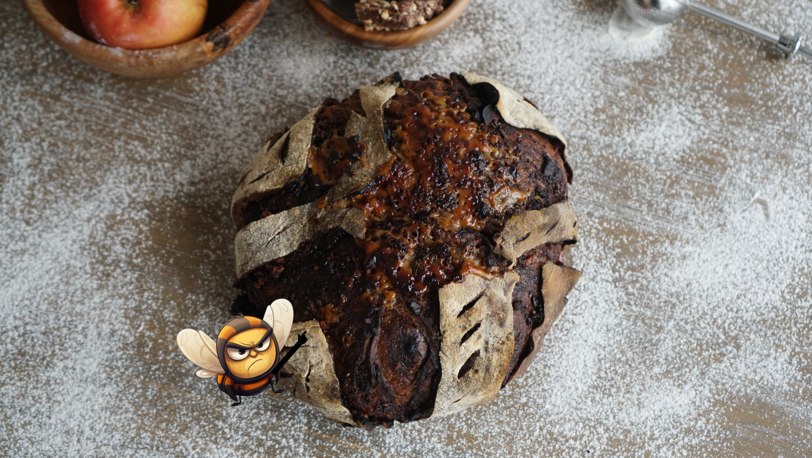 The "Drone" Fresh Chocolate Nutella Sourdough