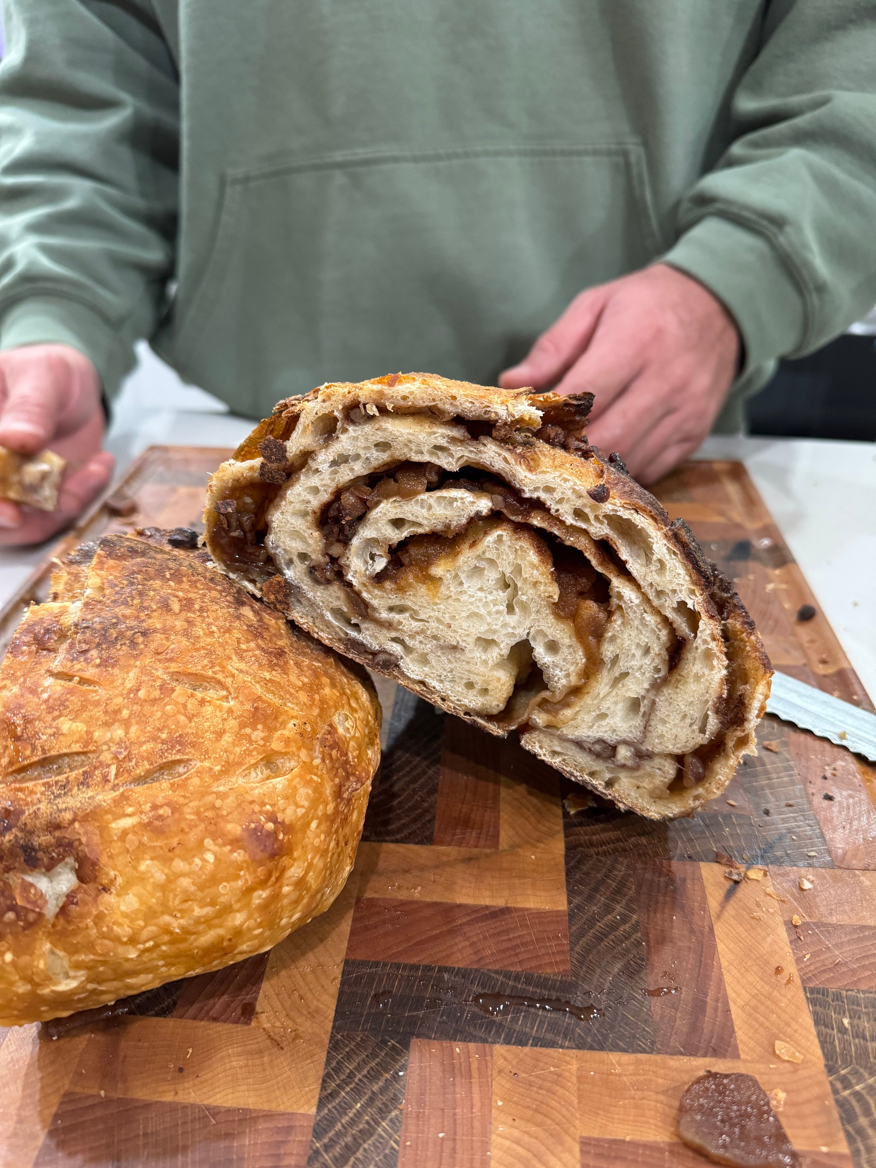 The Honeycrisp - Apple Cinnamon Sugar Pecan Sourdough