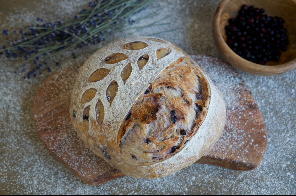 The "BBL" - Fresh Blueberry Lavender Sourdough