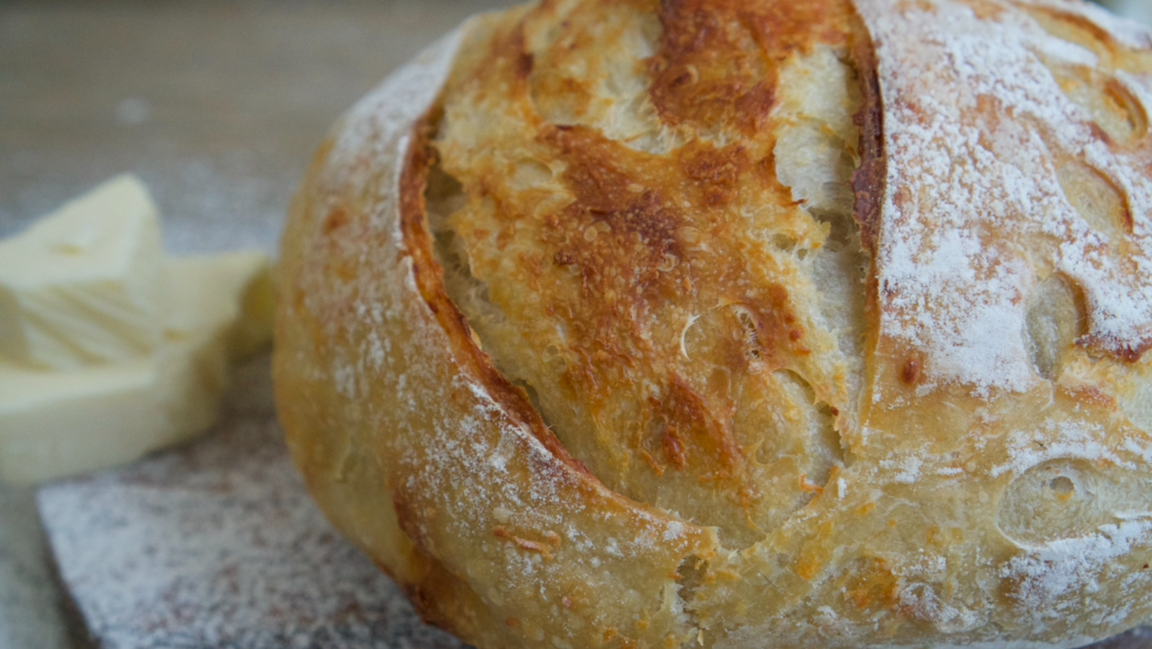 The "Yellow Jacket" - Fresh Extra Sharp Cheddar Sourdough Loaf