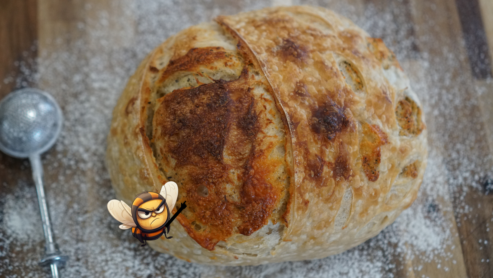 The "Holiday Homewrecker" - Fresh Horseradish & Herbs de Provence Loaf